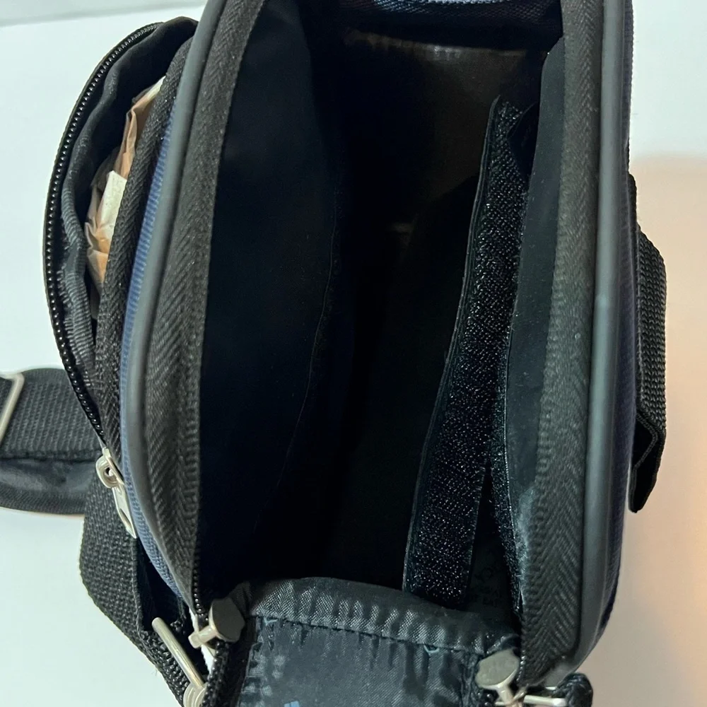 AMBICO Camera/Accessor Bag BC03GA NWT Blue Gray Strap And Belt Loop